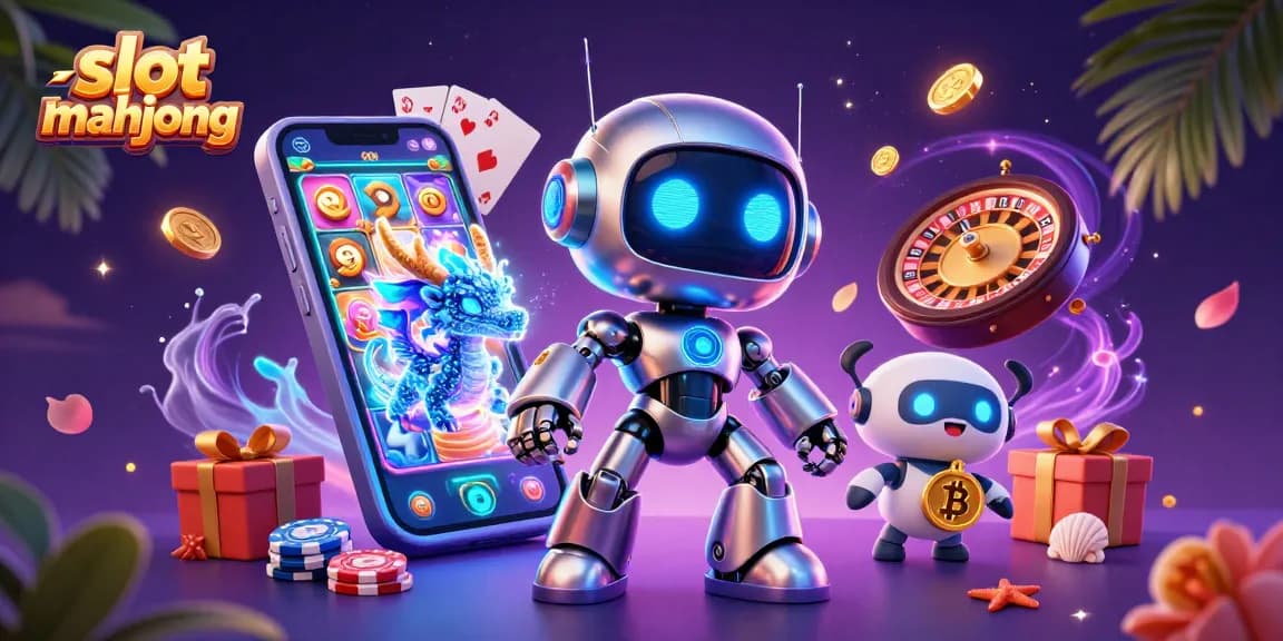 Play engaging slot mahjong with vibrant visuals and dynamic gaming elements in this thrilling scene.