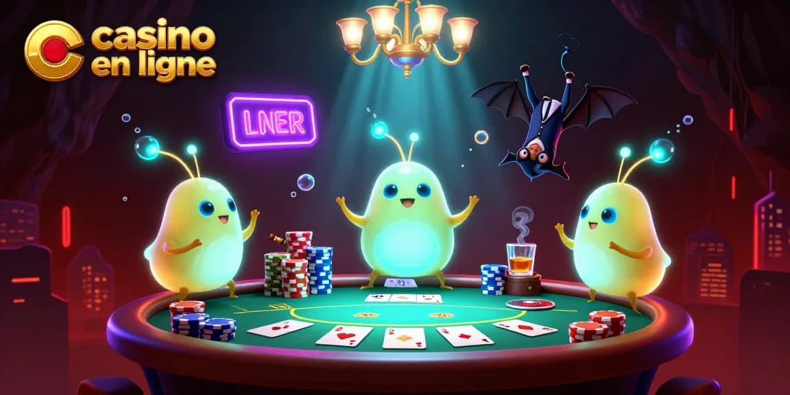 Les vers luisants illuminent un casino en ligne avec leurs queues bioluminescentes dorées.