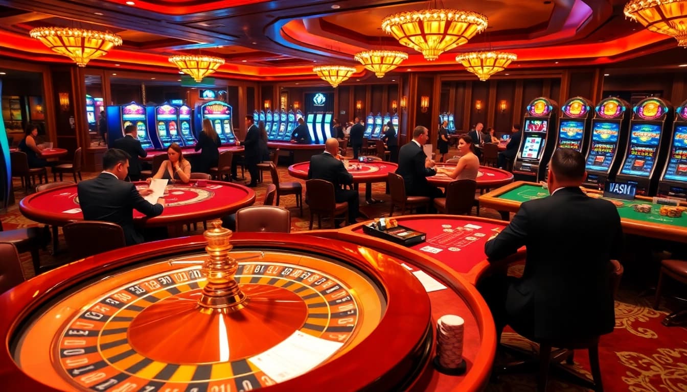 Vivez l'excitation du casino en ligne français avec des tables vibrantes et une action de jeu passionnante.