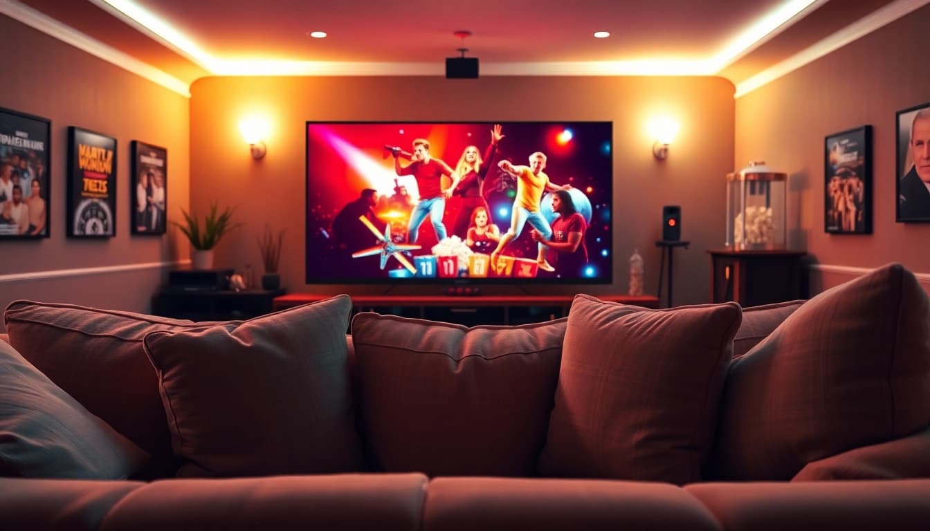 ดูหนังฟรี ในบรรยากาศห้องดูหนังที่อบอุ่นและน่าดึงดูด