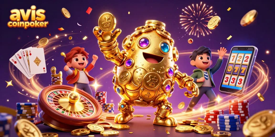 Découvrez les bonus et jeux sur CoinPoker dans cette illustration dynamique avec avis CoinPoker.