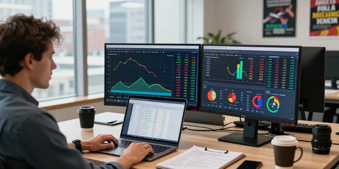 Analyzing sports betting pbn links in a modern office setting, showcasing data and insights for effective betting strategies.