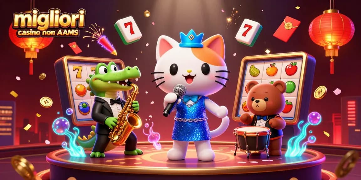 Scopri i migliori casino non AAMS e divertiti con le slot e giochi da tavolo emozionanti