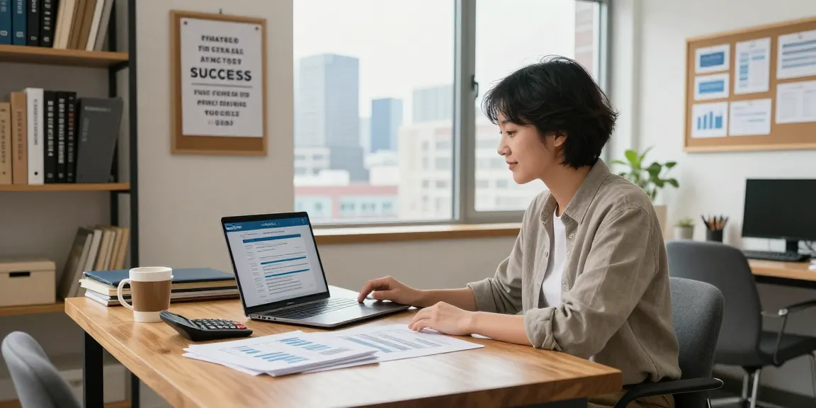 Merchant cash advance bad credit funding application at a business desk, showcasing determination and financial readiness.