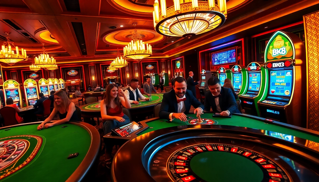 Experience thrilling moments at BK8 casino with dynamic gaming action and excitement.