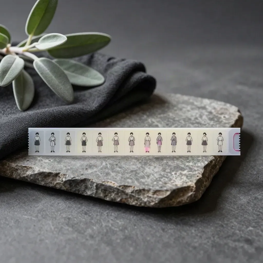 Sprite-sheet contact strip with charcoal cloth and small plant on a stone tray
