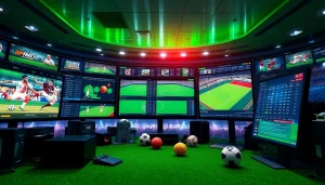 Showcasing online sportsbooks India within a vibrant digital betting interface for sports enthusiasts.
