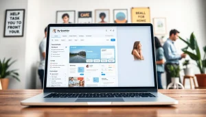 Creating a standout Resume Builder interface with customizable templates in an engaging workspace.