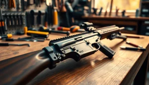 View of a WOT Trigger AR15 showcasing its design and functionality for enthusiasts.