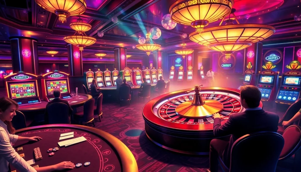 Playing free porn games while enjoying the excitement of a lavish casino atmosphere.