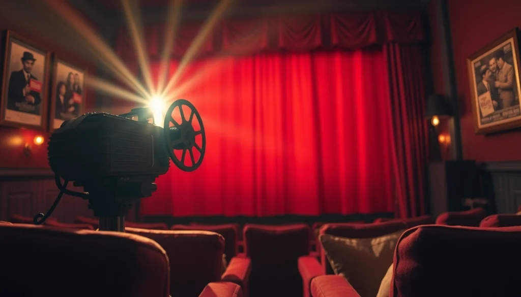 ดูหนัง ในโรงภาพยนตร์คลาสสิกพร้อมเครื่องฉายหนังเก่าและบรรยากาศที่เข้มข้น