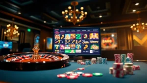 Vivez des moments palpitants dans un casino en ligne français avec des jeux de roulette vibrants et de l'élégance.