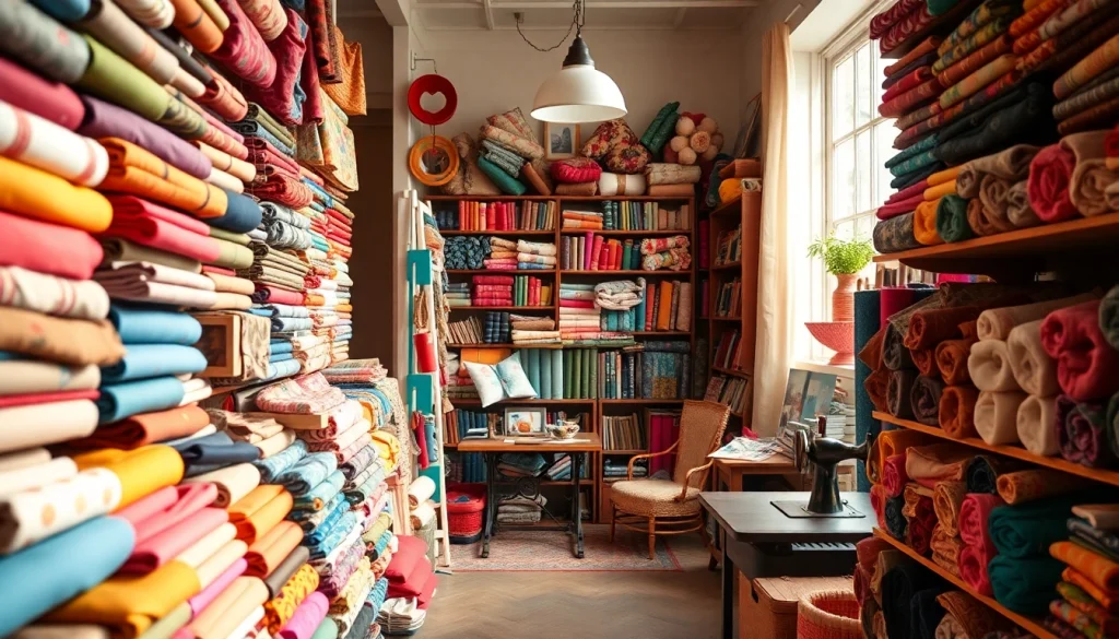 Stof knopen en kleuren in stoffen webshop Nederland, die inspiratie biedt voor creatieve projecten.