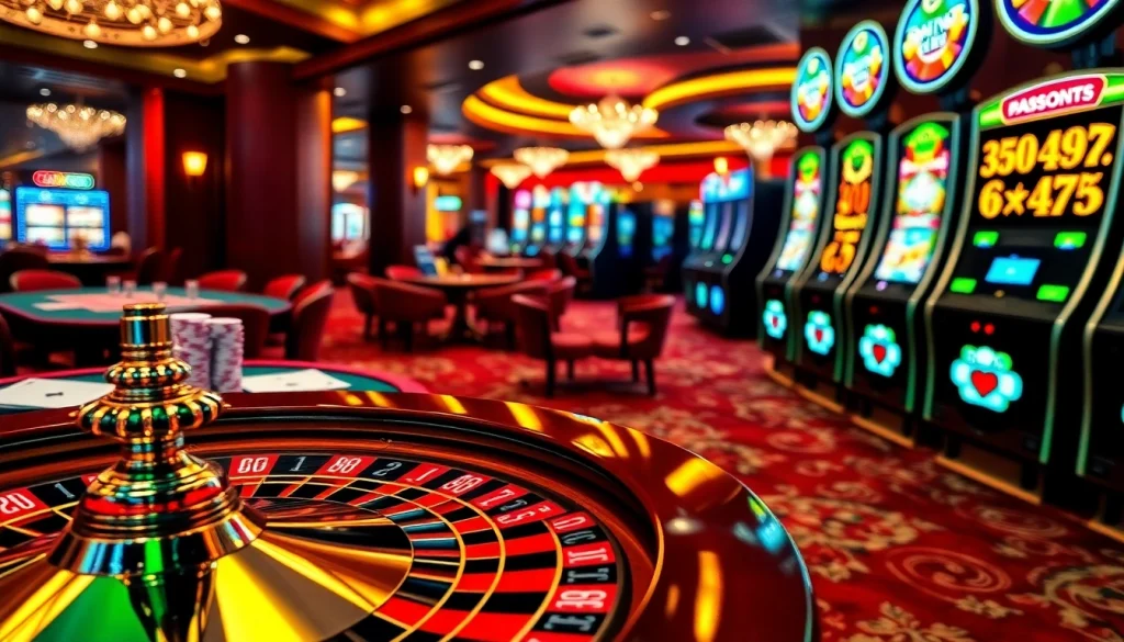 Découvrez l'excitation dans un casino en ligne français avec des tables vibrantes et des machines à sous.