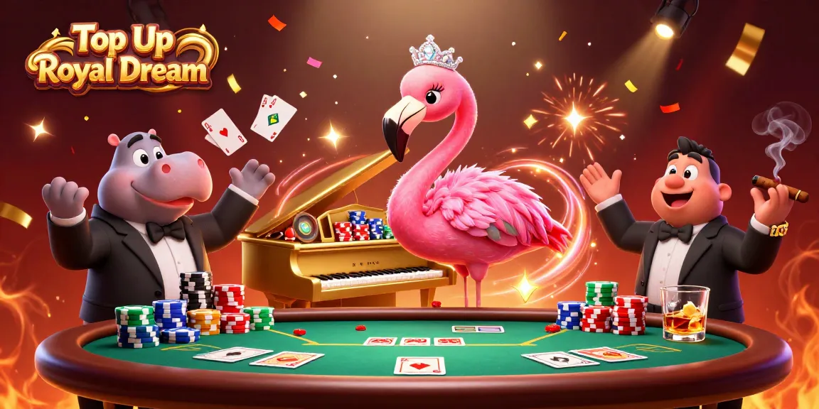 Top Up Royal Dream dengan mudah dan cepat saat bermain di kasino online.